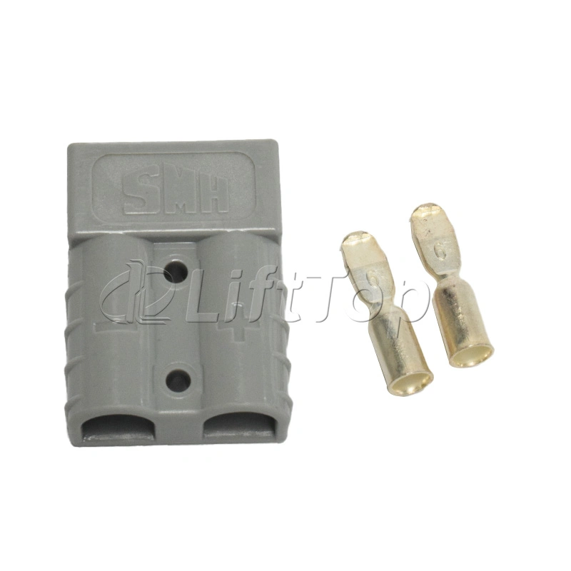 New 2 Pin Smh 50A 600V Power Connector Battery Plug Terminal Connectors for Forklift Stacker Smh50 Smh50A Sb50