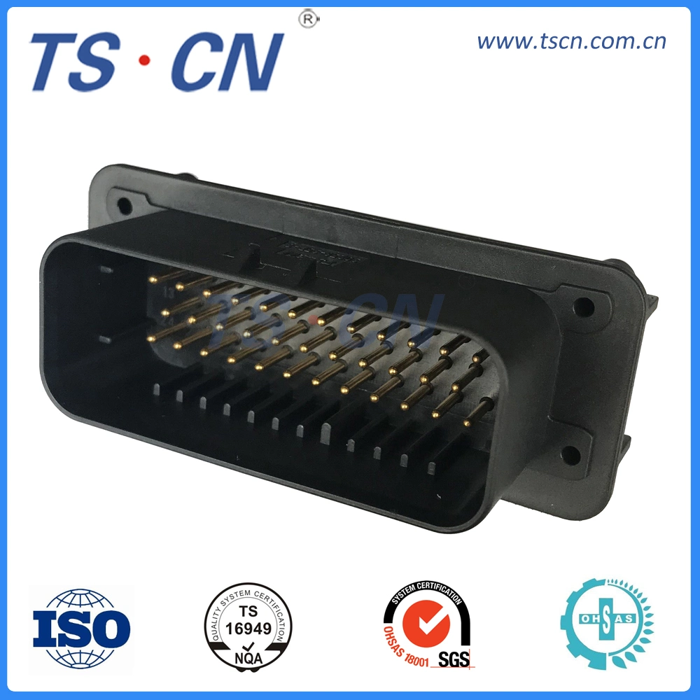 Tscn 23 Position Automotive Connector Header Assembly Vertic Car Electrical Waterproof Male ECU Connector Header PCB Connector Dde Controller 776230