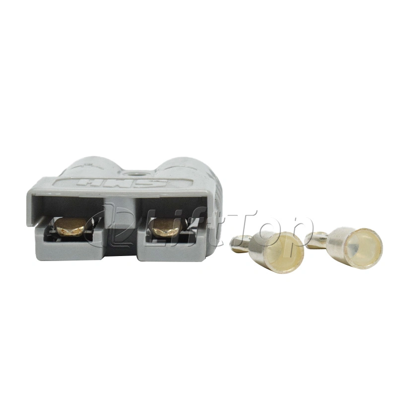 New 2 Pin Smh 50A 600V Power Connector Battery Plug Terminal Connectors for Forklift Stacker Smh50 Smh50A Sb50