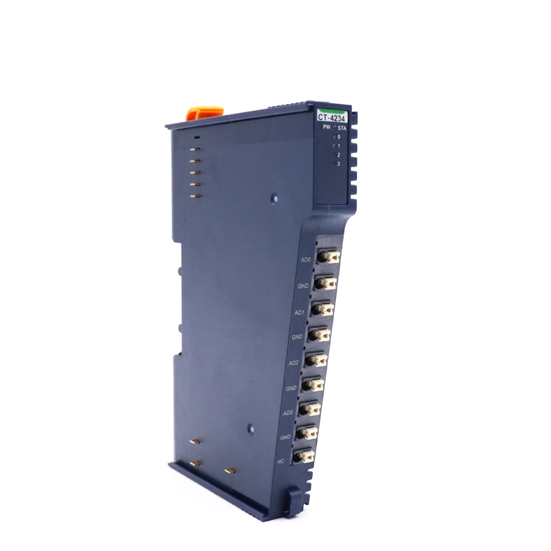 Analog Io Module 4-Channel Analog Output /0&4-20mA/16-Bitsingle-Terminal Working Range -40~85&deg; C Degree Centigrade