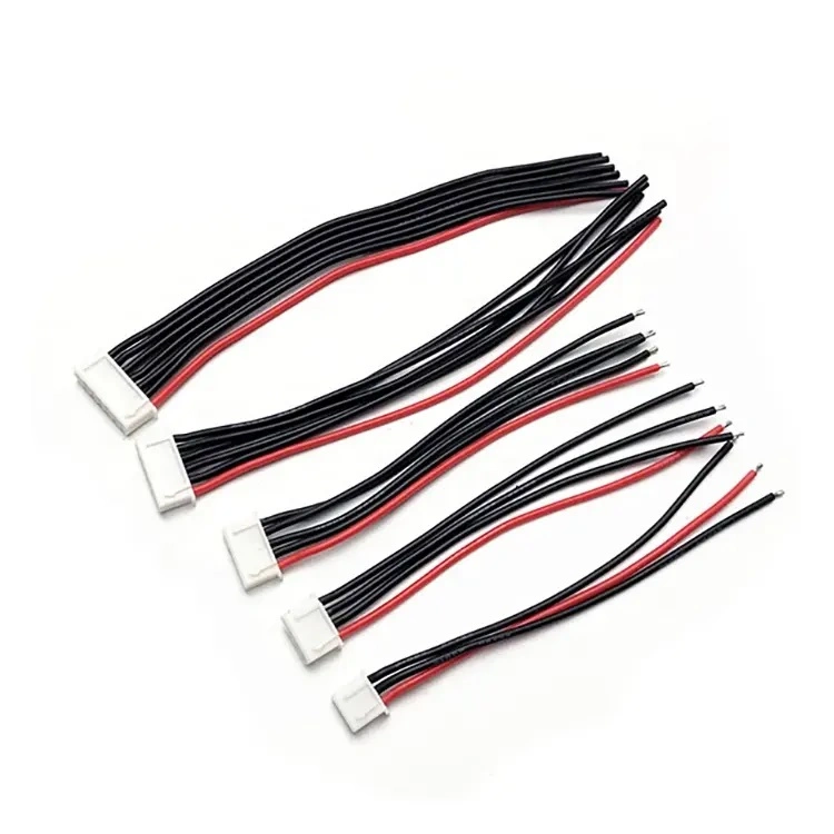 China Professional Manufacturer Jst Xh Charge &amp; Balance 3 5 Pin Kabel 13 2s 3s 4s 6s 7s Jst-Xh Extension 2X Lipo Battery RC Lead Connector Cable Wire Harness
