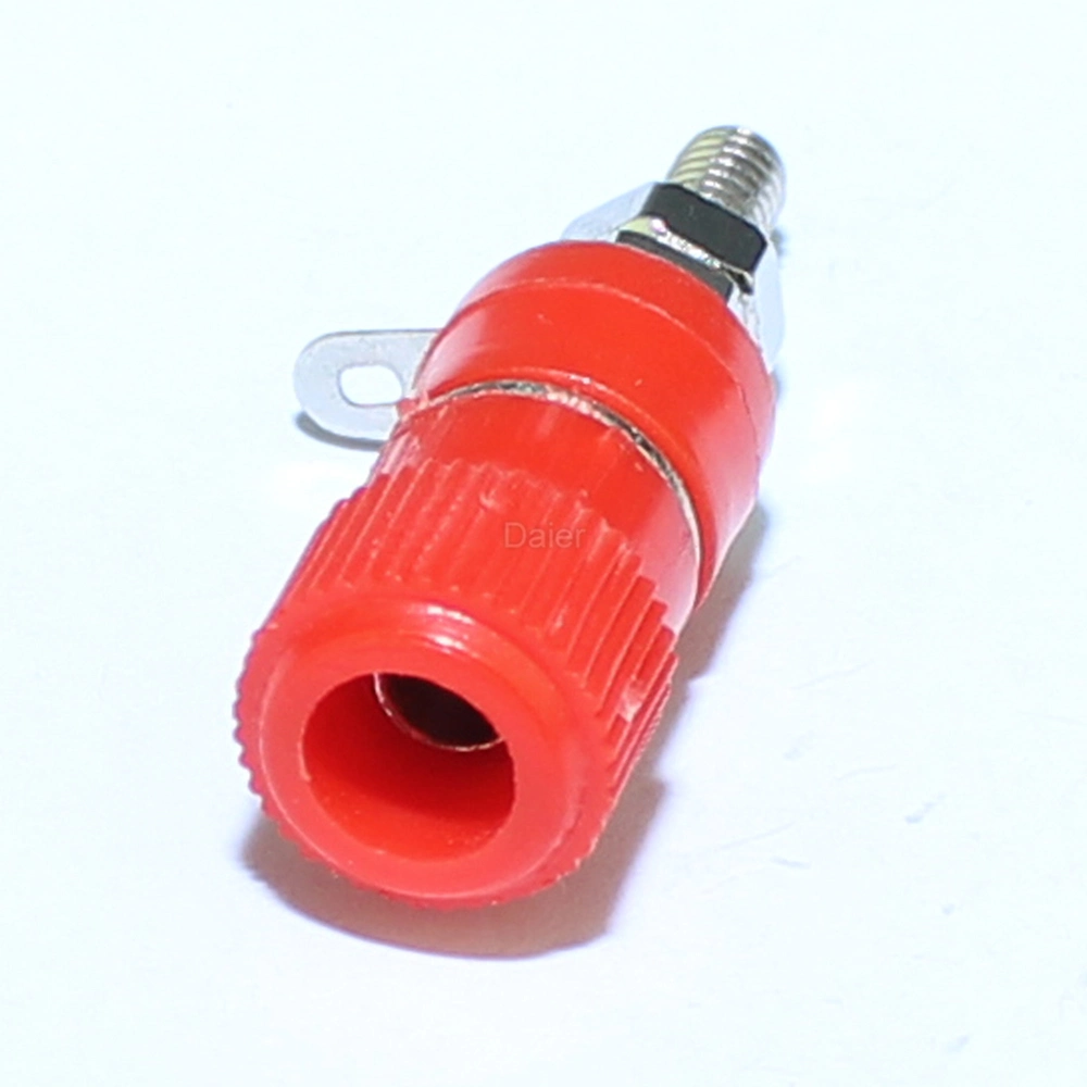 20A Zinc Alloy Insulated 4mm Screw Type Binding Post Connector