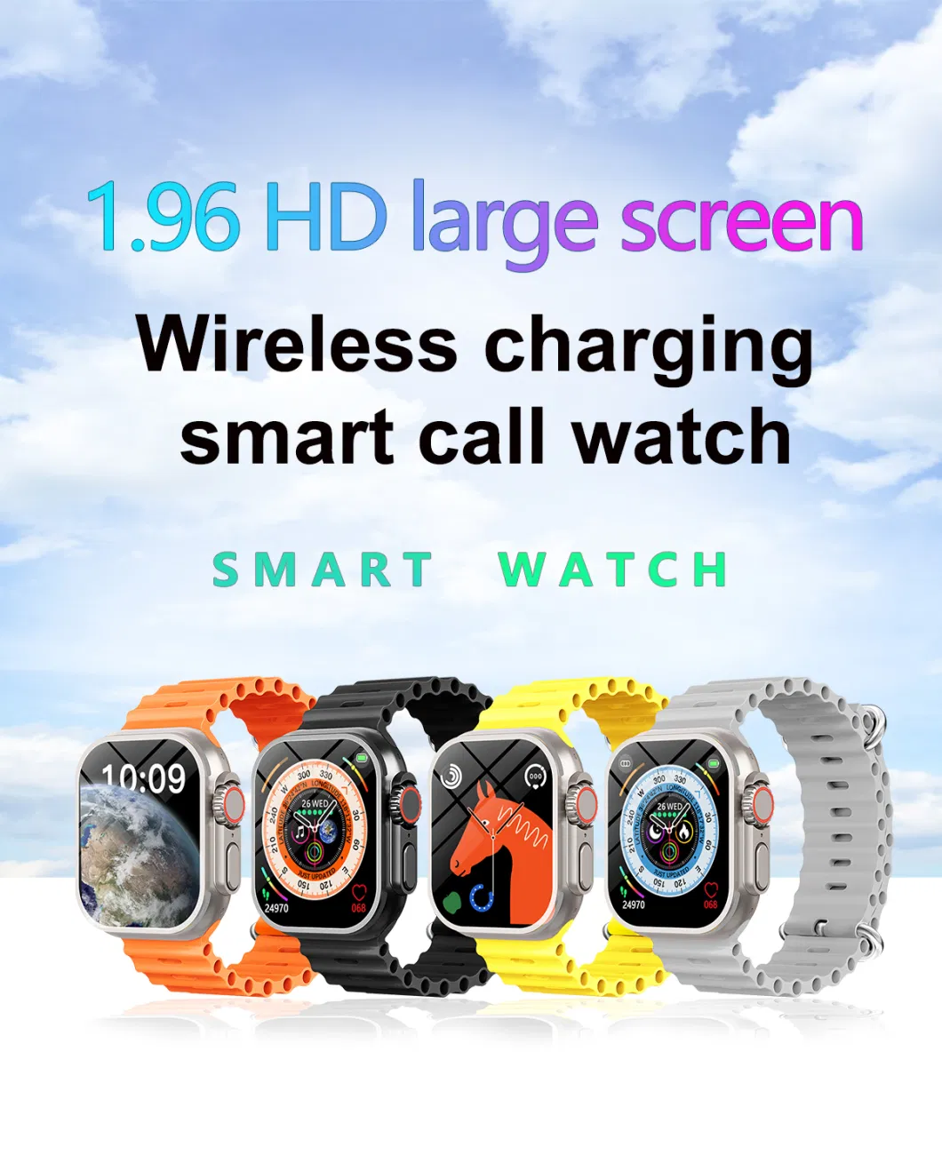 Kronus 2023 Ultra Smartwatch Series 7 Series 8 S8 49mm 2.08 Inch Full Screen Smartwatch Ultra Smart Watch T500 Iwo8 Dt No. 1