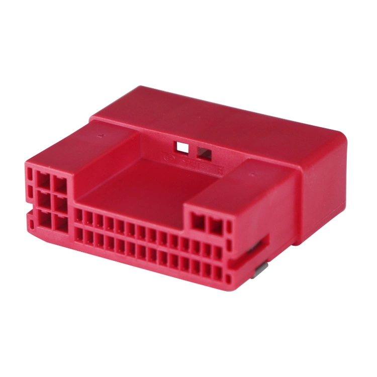 36p Red Male Connector for Car Wiring Harness