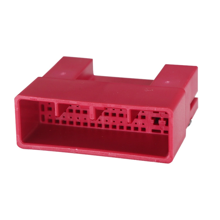 36p Red Male Connector for Car Wiring Harness