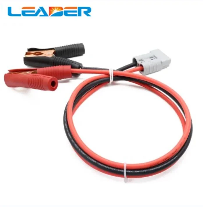 50A 600V Battery Connector with 4 Meter 4mm2 Cable Wire with Alligator Clip