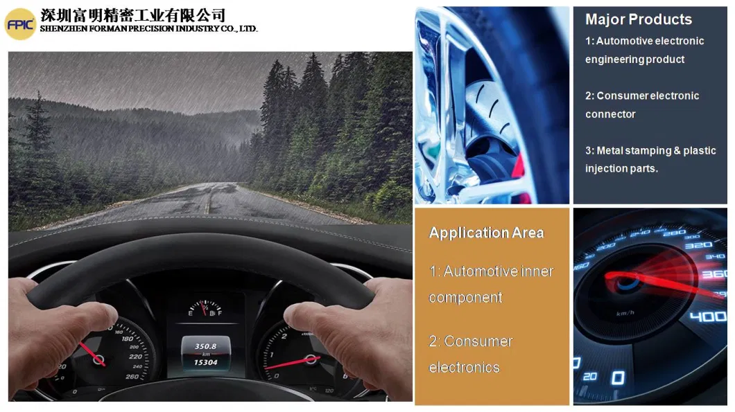Fpic Automobile Components Car Accessories Automotive Components Auto Electronic Connectors