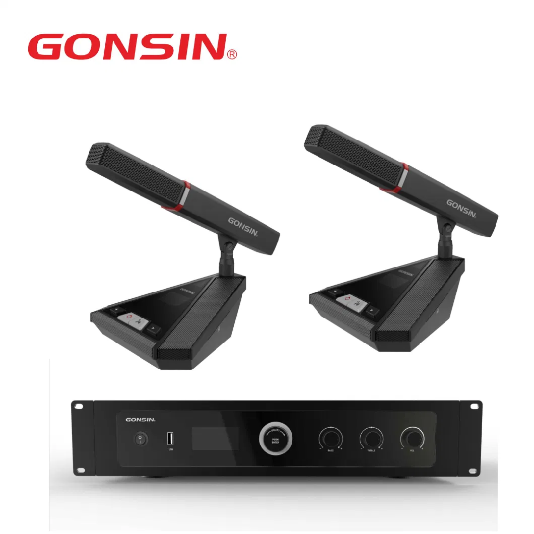 Professional Conference Microphone System Audio Conference System Wired Microphone Discussion and Interpretation Terminal