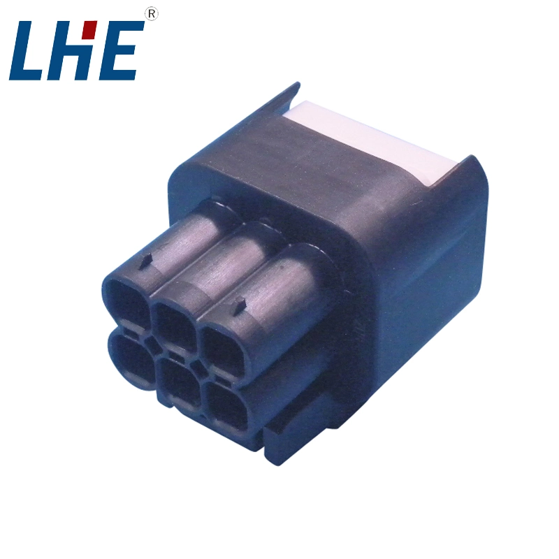 Te 936257-2 PBT Electrical Automotive Wire Auto Connector 6 Pin
