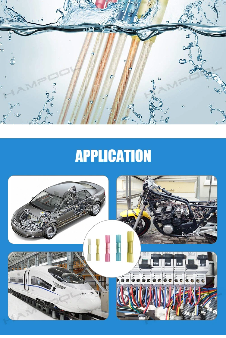 Factory Supply Waterproof Wire Splice Automotive Shrinkable Wire Terminal Connectors