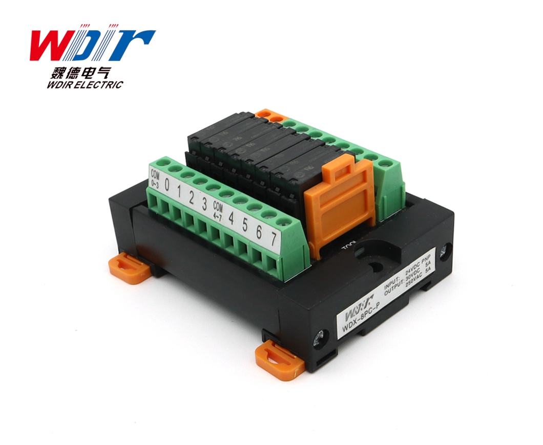 Pluggable Relay Module Customizable Omrom Compact Module Screw PCB Terminal