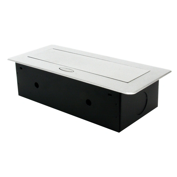 Conference hidden Vertical table desk power outlet pneumatic automatic multimedia data Pop up power socket