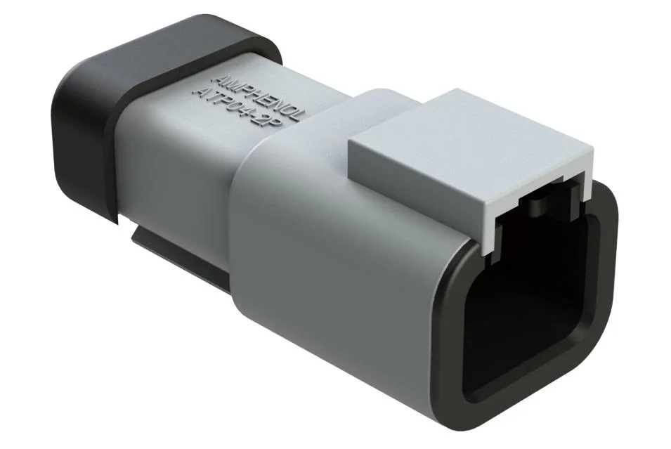 New Original Grey ATP04-2p-mm01 Endcap Reduced Diameter Seal Plug Automotive Connectors