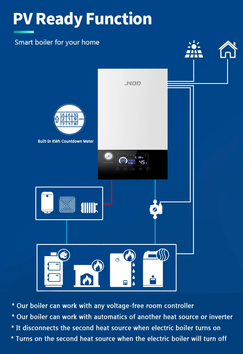 German Quality Electric System Boilers for House Radiators Central Heating Wall Hung Boiler