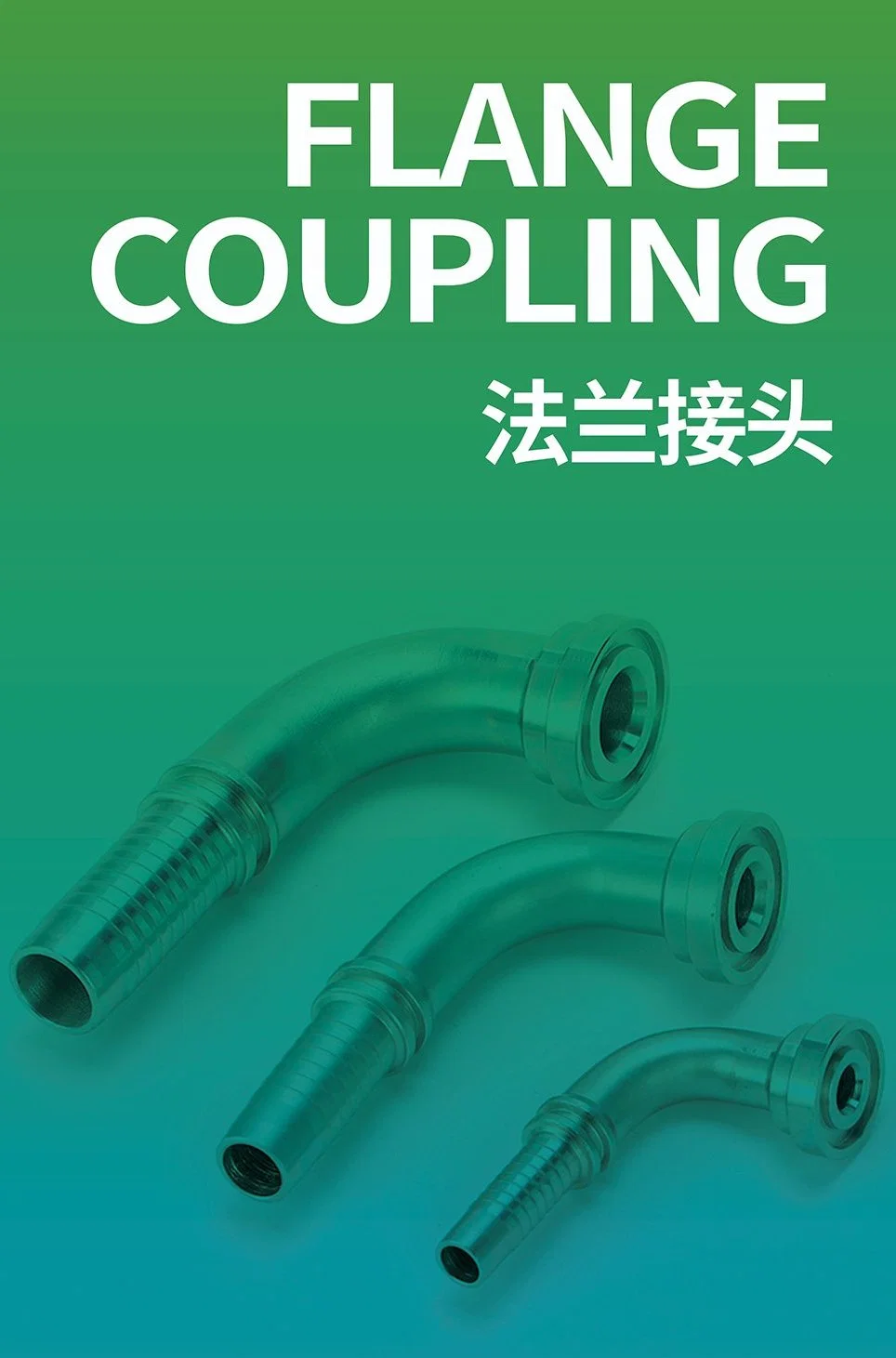 High Pressure Flange Fittings Elbow Hydraulic Hose Fitting Flange Hydraulic Hose Connector