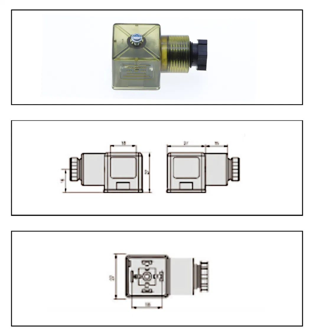 Car Plug Socket Solenoid Valve Connector