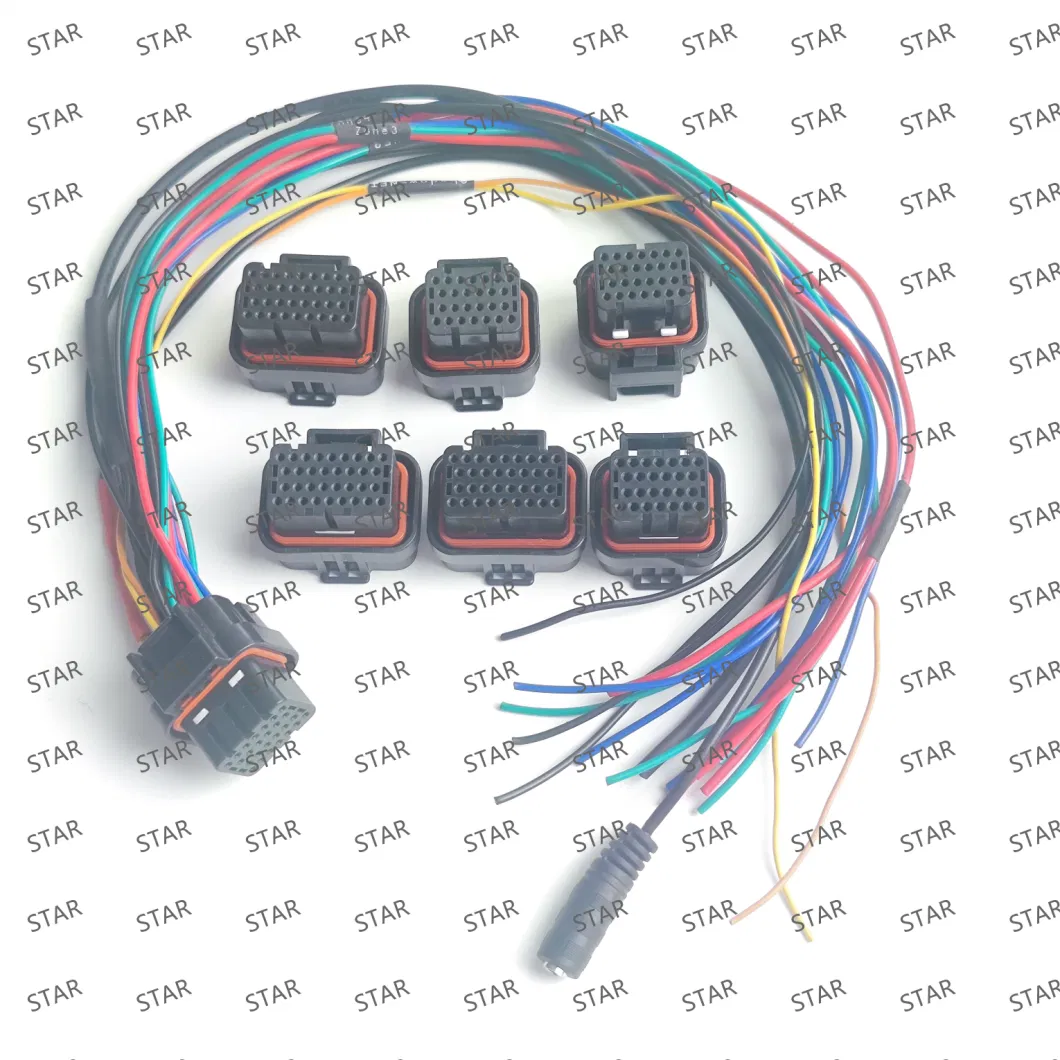 Factory 26 Pin Te Connectivity Super Seal ECU Wire Connectors Automotive Oil Gas Electrical Wire Harness Plug 1473416-1