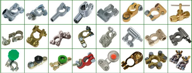 Negative Lead Heavy Duty Top Post Battery Cable Clamp Car Battery Terminal Connectors