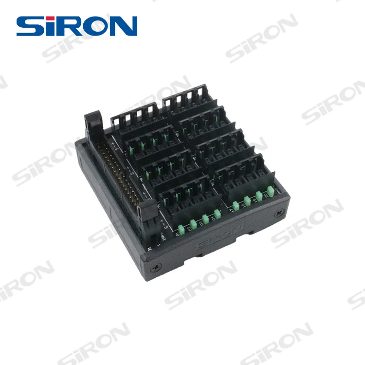Siron T893 Applied in Automatic Machinery 32-Bit Input/Output Terminal Block E-Con Terminal Block I/O Wiring Connector with LED Light Suitable PLC