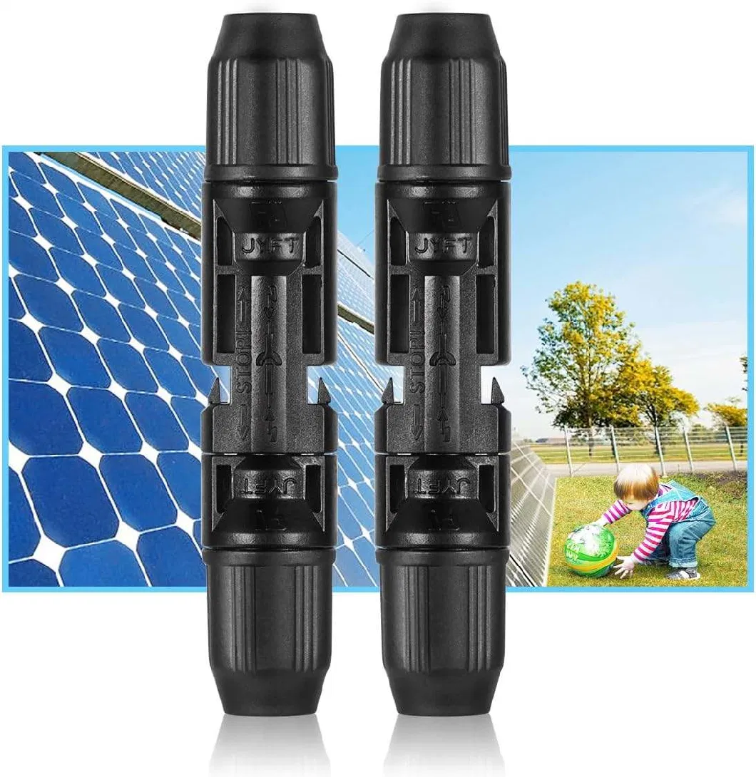 Waterproof Mc4 Connector Solar PV Photovoltaic Connector IP67 IP68 for Solar Energy System