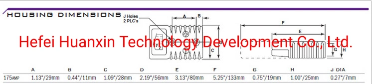 Battery Power Connector 600V 50A 175A 350A