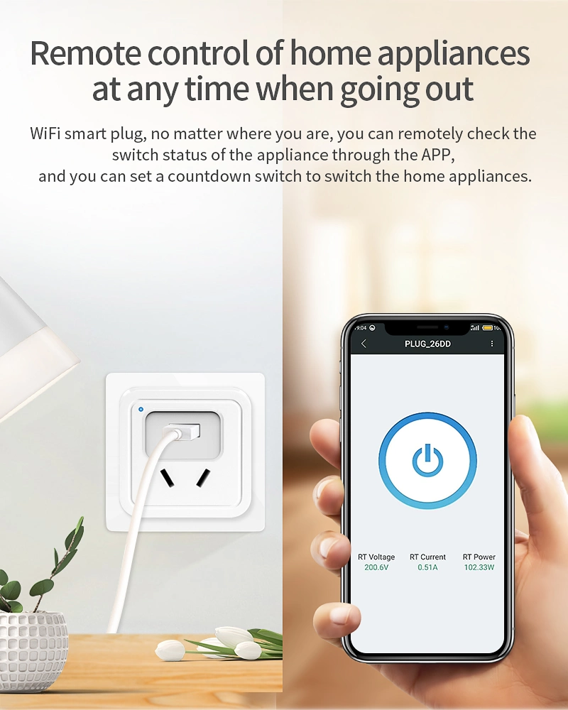 WiFi Smart APP Mobile Cellphone Socket