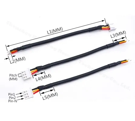 China Professional Manufacturer Jst Xh Charge &amp; Balance 3 5 Pin Kabel 13 2s 3s 4s 6s 7s Jst-Xh Extension 2X Lipo Battery RC Lead Connector Cable Wire Harness