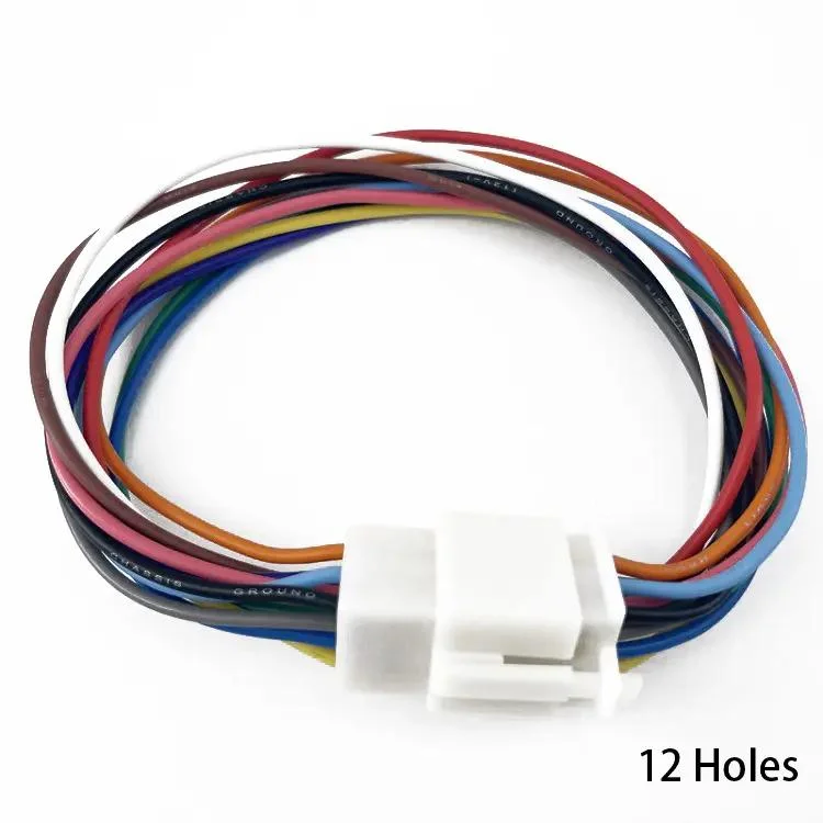 2/4/6/9/12 Pin Direct Replacement Motorcycle Original Function Custom Wire Harness Car Auto Cable Socket Adapter Connector