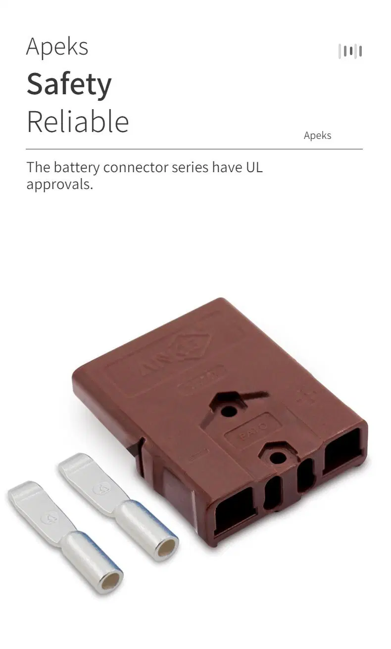 Supplier of 2-Pole Battery Connectors for Forklifts in China