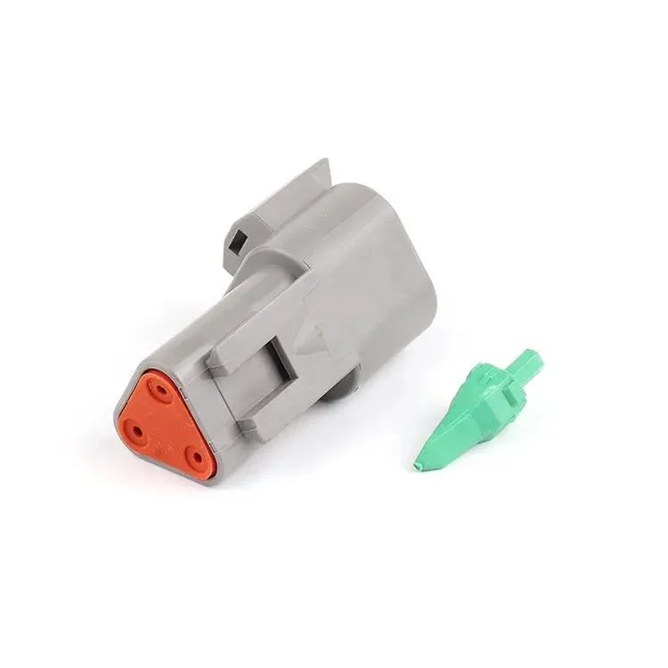 Dt04-3p High Temperature Resistance Dt Series 3pin Male 3 Pin Waterproof Connector