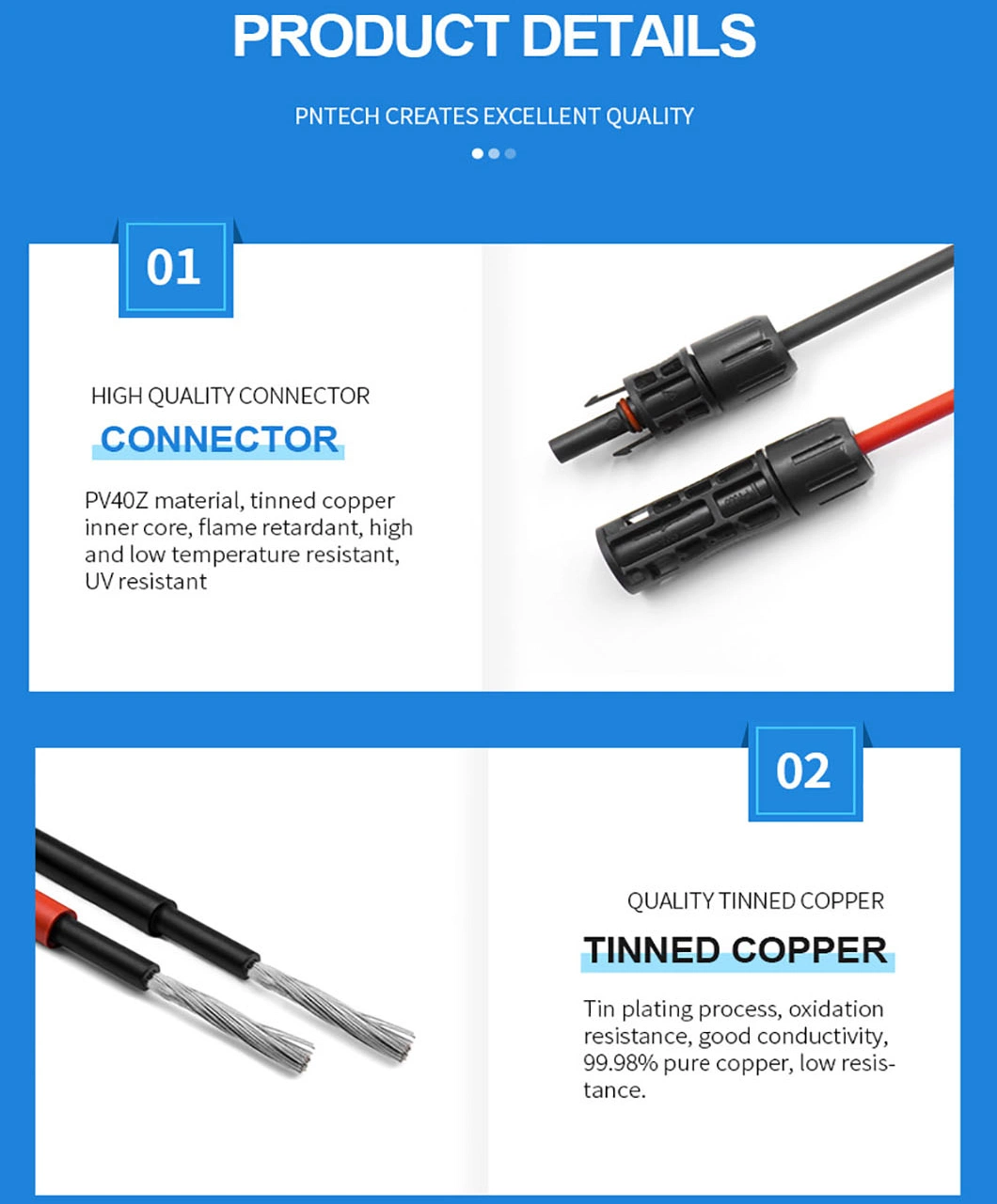 Professional Black 1500V DC PV005-2t1 2 to 1 Y-Type Solar Photovoltaic Connector for Sale