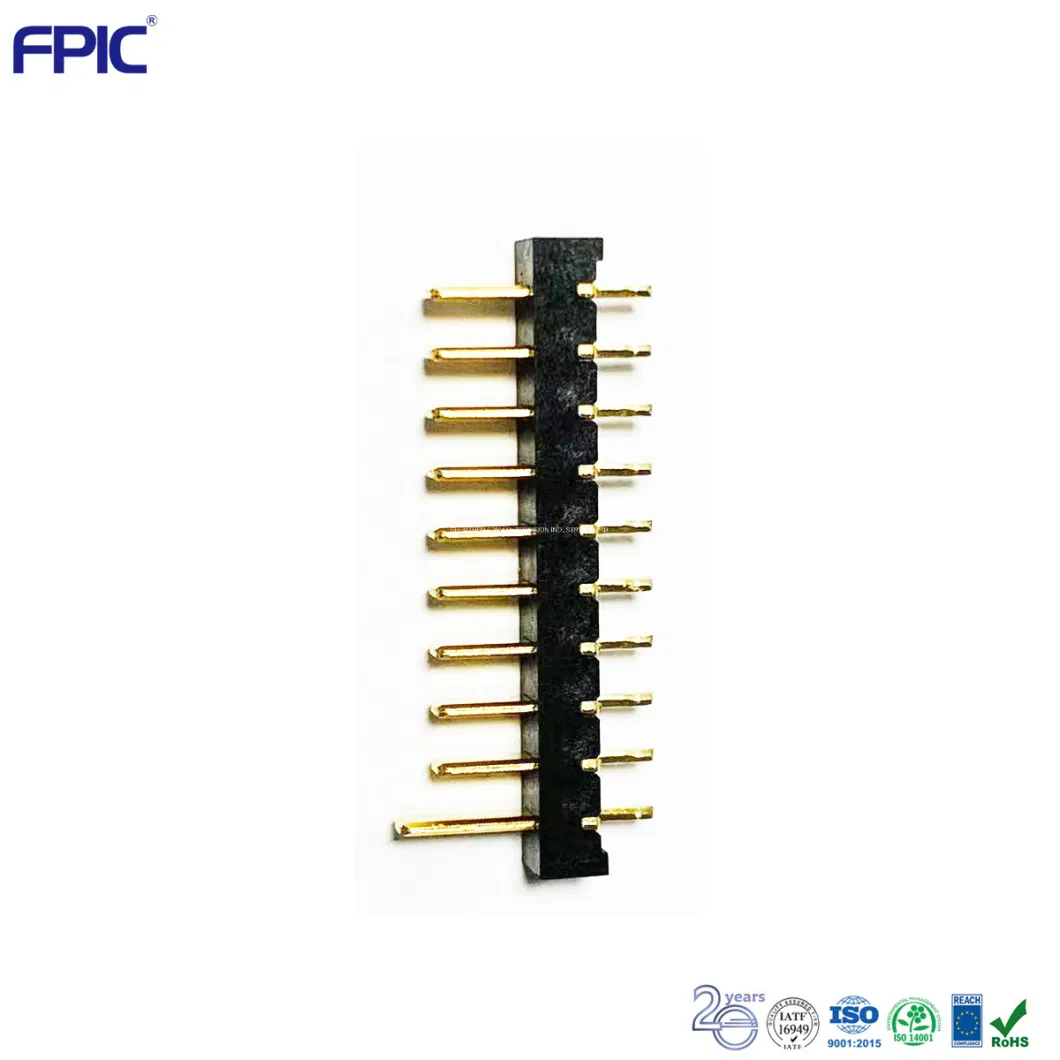 Battery Connector 1*10 Pin Header PCB Male Automotive Header Male Pin Connector