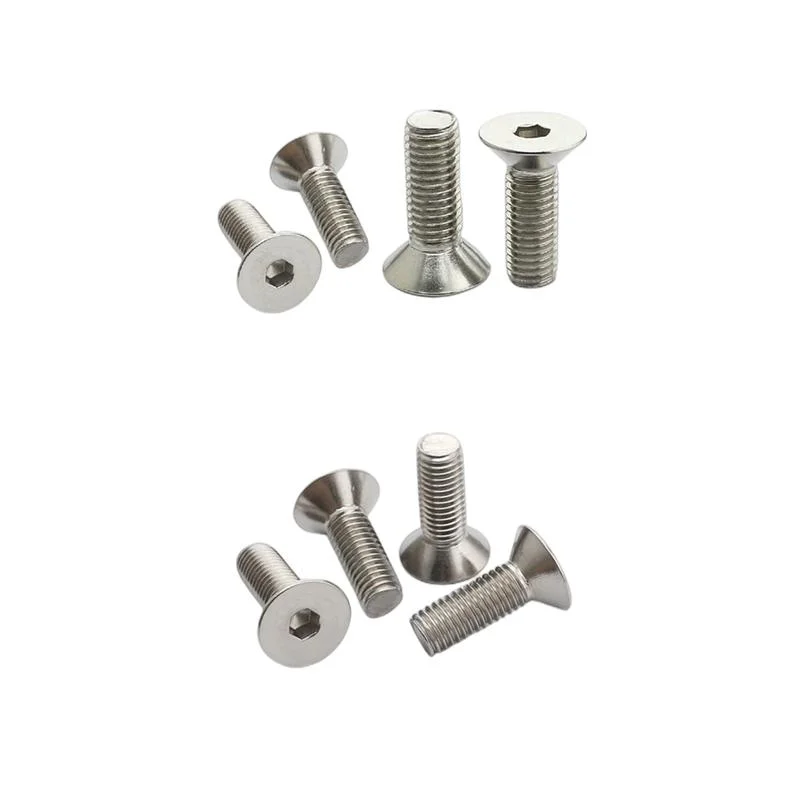 Aluminum Profile Accessories Screw Hex Countersunk Self-Tapping Screw