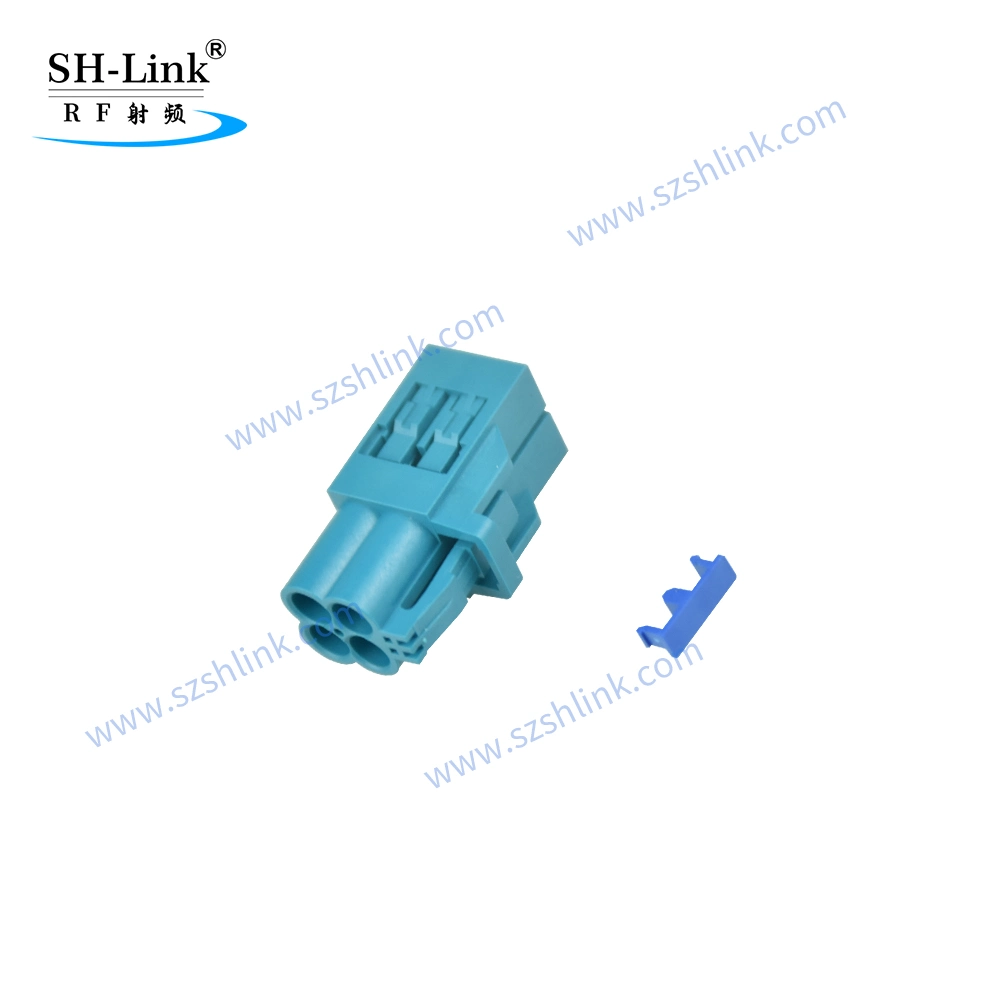 Car Connector Mini Fakra Connector Type Z for 1m Rg174ll Cable Can Be Custermized