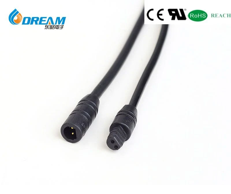 IP65 2pin Automotive Waterproof Electrical Connectors for E-Bike