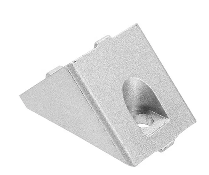 Aluminium Bevel Edge 45 Degree Angle Bracket Connector for 4040 Aluminum Profiles