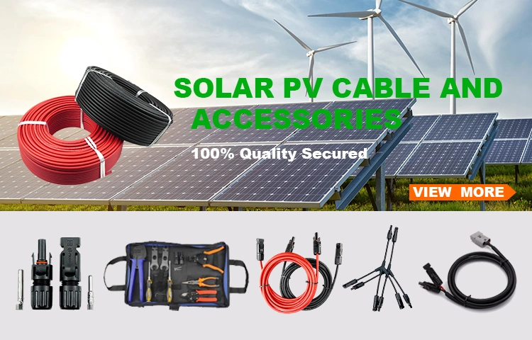 Waterproof Connector 1500V/30A PV004-T6 Solar PV Jacket for Solar Energy