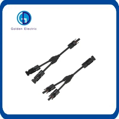 Mc4 Solar Connector 5 in 1 Branch T Type DC Solar PV Power Connectors PV004-T5 for Solar Power System