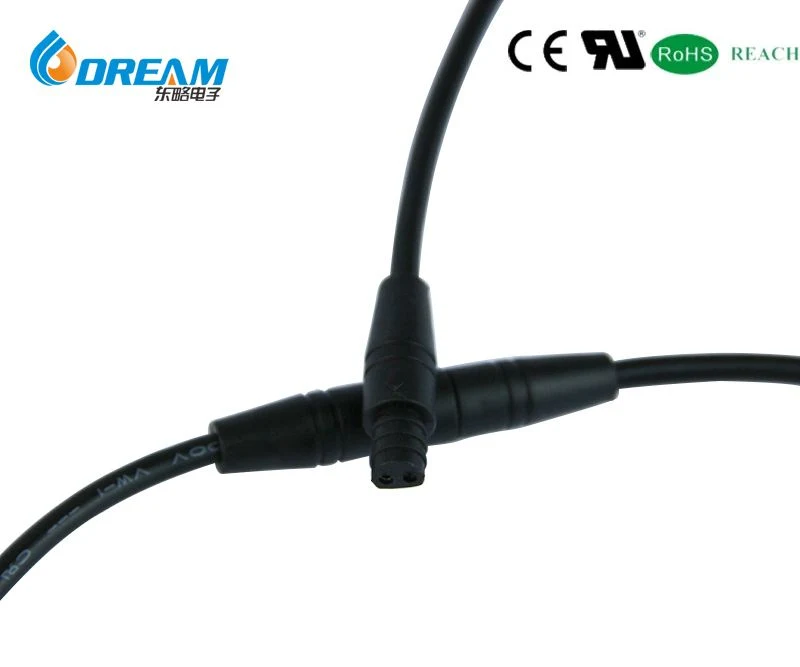 IP65 2pin Automotive Waterproof Electrical Connectors for E-Bike