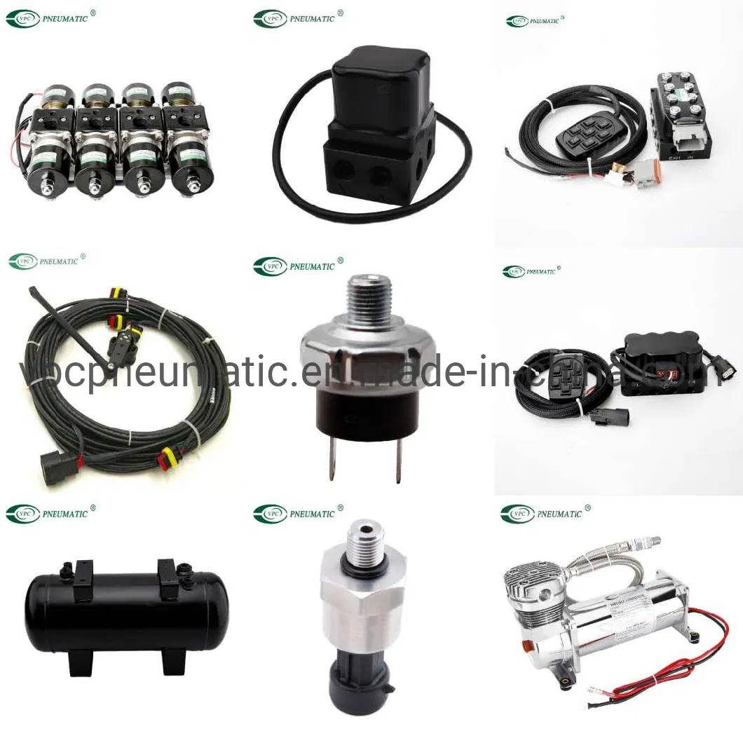 Vux4f Air Ride Suspension Pneumatic Solenoid Valve Water-Proof Manifold