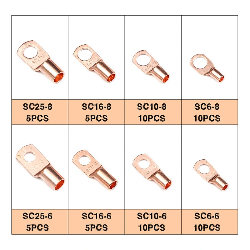 Wholesale Red Copper Dt Copper Wire Nose Terminal Copper Connector GB Grade a