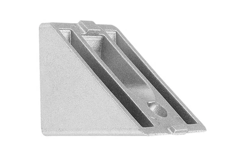 Aluminium Bevel Edge 45 Degree Angle Bracket Connector for 4040 Aluminum Profiles