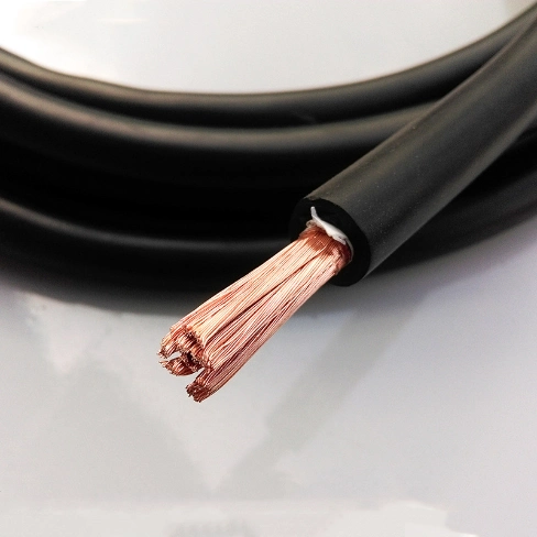 2.5mm2 Flexible Cable Insulated Electric Welding 2 Cores German Standard Halogen-Free Wire China Made
