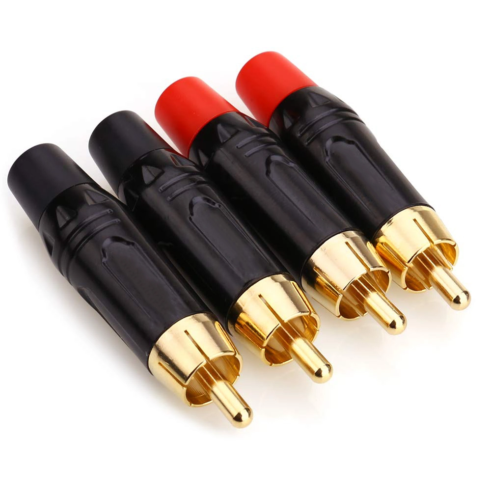 RCA Coupler Adaptor Female to Female Audio Video RCA Connector for S/Pdif Subwoofer Phono Amplifier