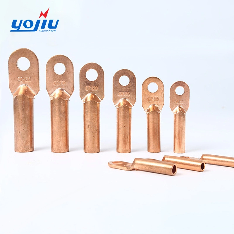 Dt Series Copper Lug Oil Plugging Cable Terminal Crimping Types Connectors