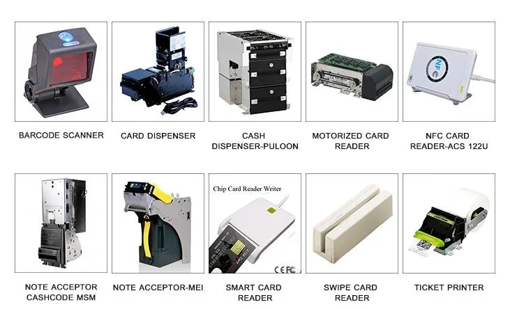 OEM 19 Inch Touch Screen Kiosk Multiple Ticket Vending Machine Information Kiosk Top up Kiosk Terminal