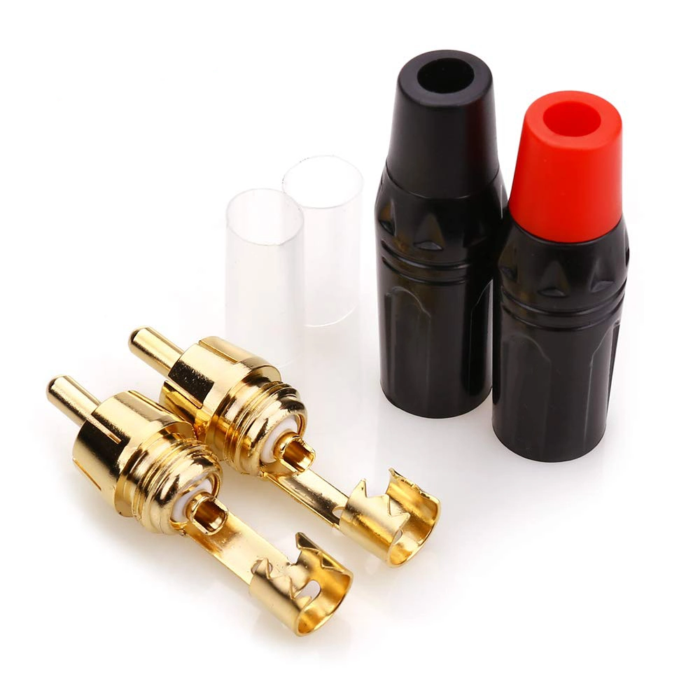 RCA Coupler Adaptor Female to Female Audio Video RCA Connector for S/Pdif Subwoofer Phono Amplifier