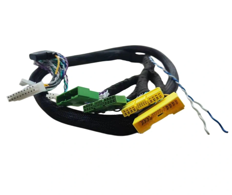 Custom Automotive Wiring Kit Assembly Manufactures Custom Car Audio DSP Amplifier Wiring Harness for BMW