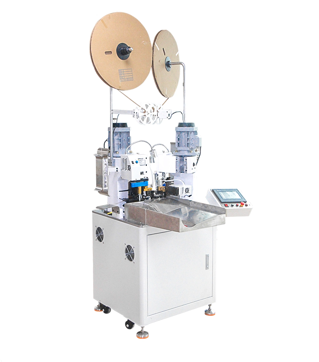 Fully Automatic Wire Cutting Stripping Machine Double Ends Terminal Crimping Machine for Jst Connector Vh Xh Sm Sh pH Terminals