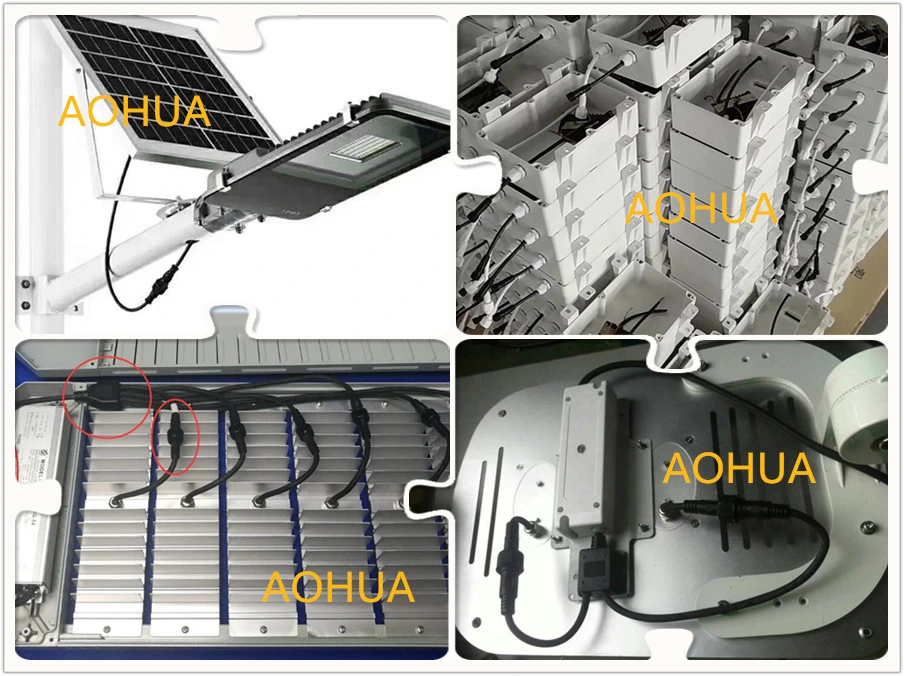 Aohua Customized F Type/ Y Type Assembly Distributor 1 to 2/3/4 M16 Waterproof Cable Connector for Outdoor LED Lamp Lighting